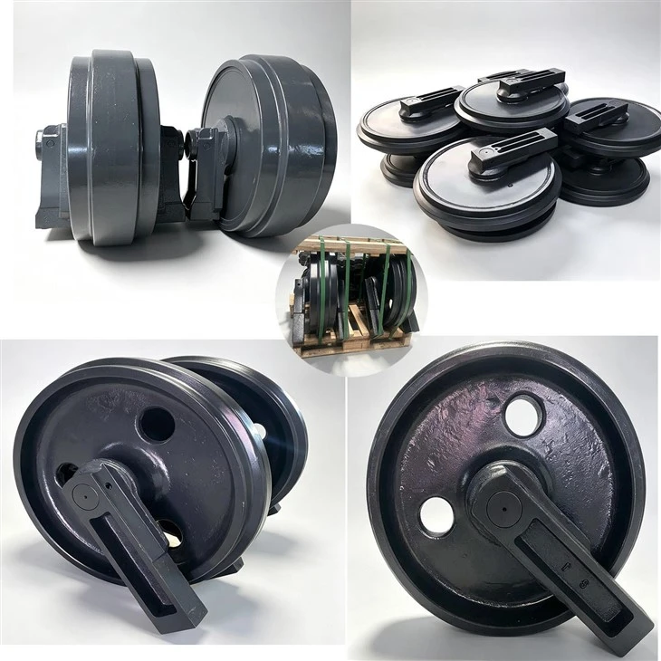20Y-30-00321 Track Idler Assembly Front Idler For Komatsu PC200-7 Excavator factory