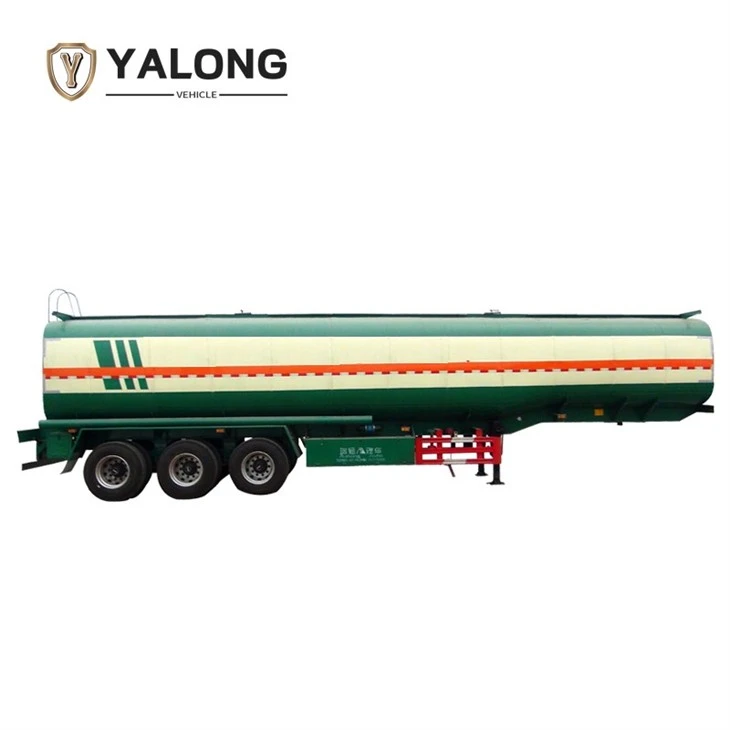 3-Axle Oil Tank Trailer – Ideal For Diesel / Gasoline / Crude Oil Hauling suppliers