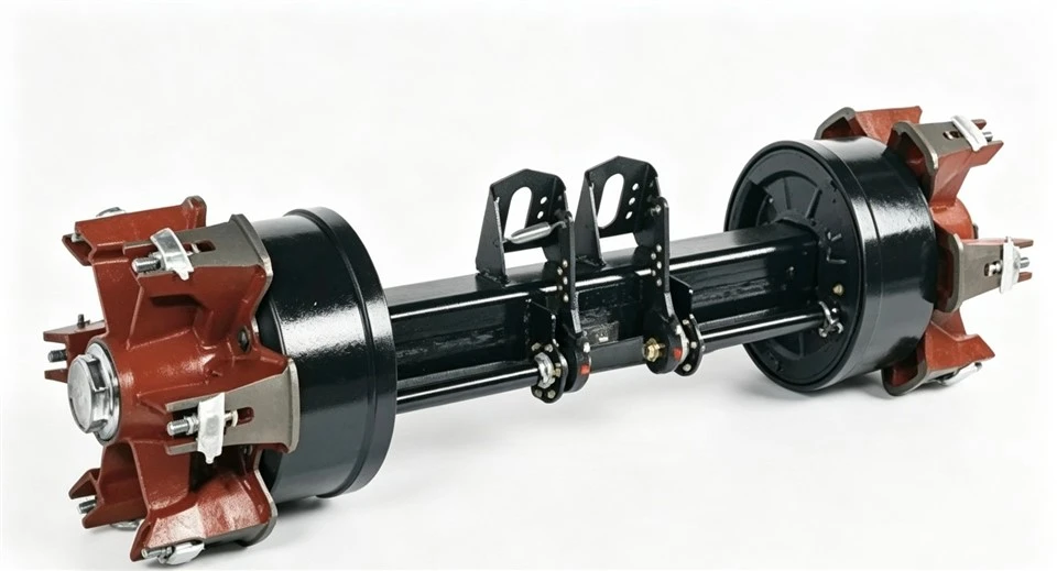 13 Ton Semi Trailer Axle For Container Skeleton Trailer suppliers