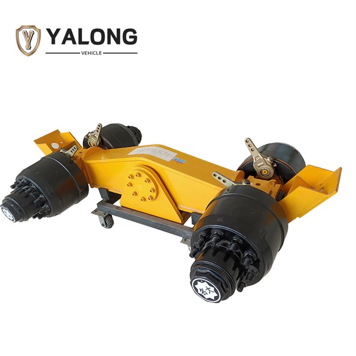 Heavy Duty Single Point Suspension Axle (Drum Brake)