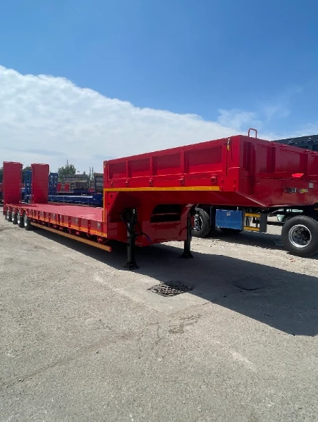 Heavy Haul Gooseneck Lowbed Semi Trailer suppliers