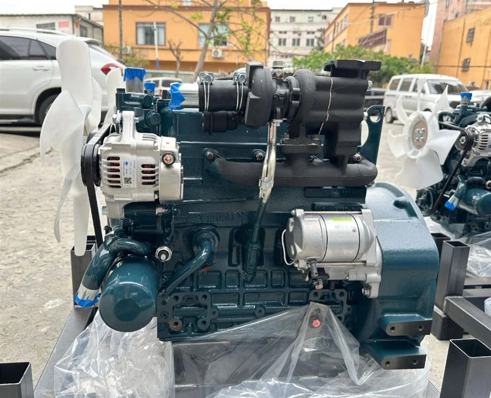 Kubota V1505 4-Cylinder Water Cooled Diesel Complete Engine factory