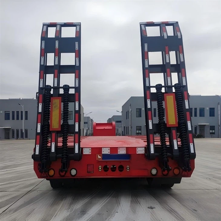3-Axle Low-Deck Semi Trailer