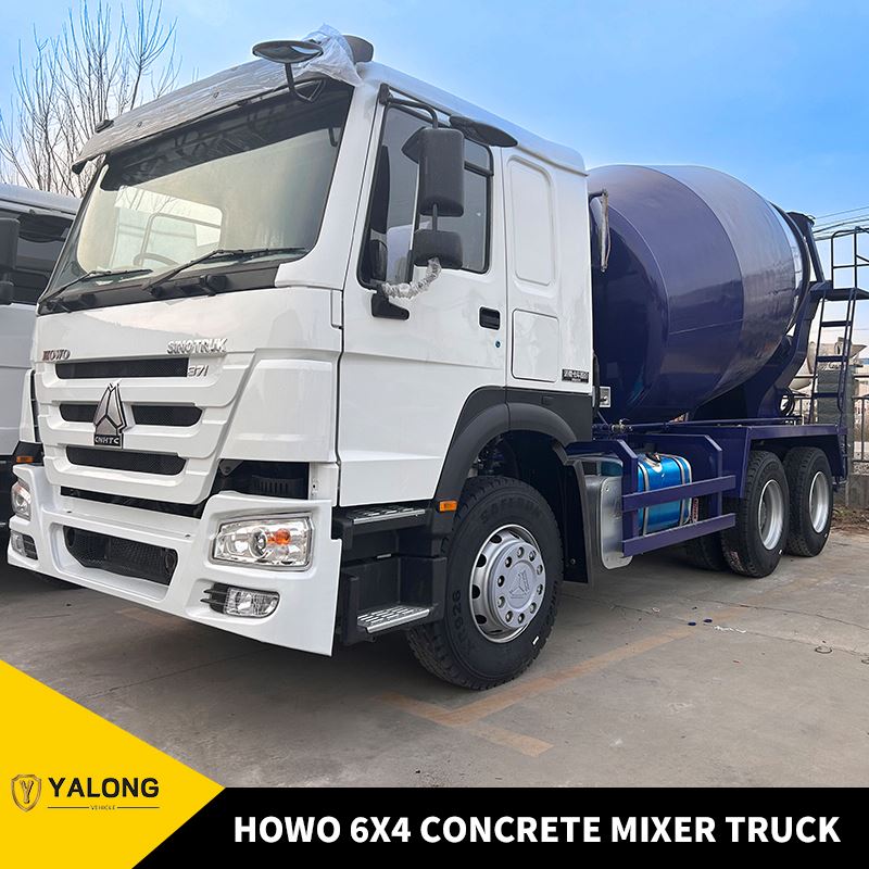 Precision & Power: The HOWO 6x4 Concrete Mixer Truck Built For The Job