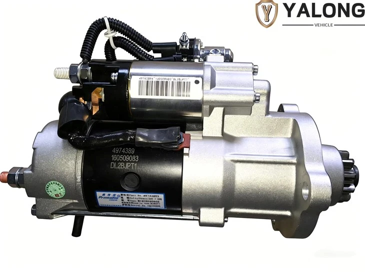 Prestolite Heavy-Duty Starter Motor 24V 7.5kW | OEM 4974389X M105R3008SE For Sinotruk HOWO / Shacman / Weichai