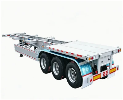 3 Axles Skeleton Semi Trailer