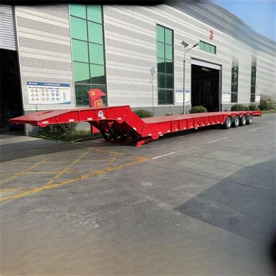 Folding Neck Lowboy Trailers