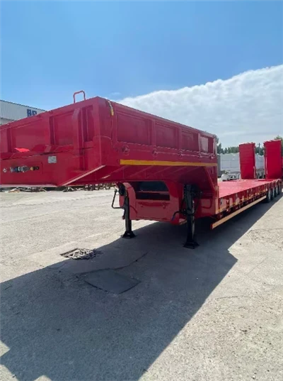 Heavy Haul Gooseneck Lowbed Semi Trailer