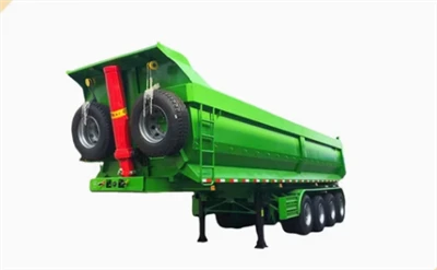 Hot Sales 40 50 60 80 Ton Dump Semi-Trailer U-Shaped End Dump Truck Semi Trailer